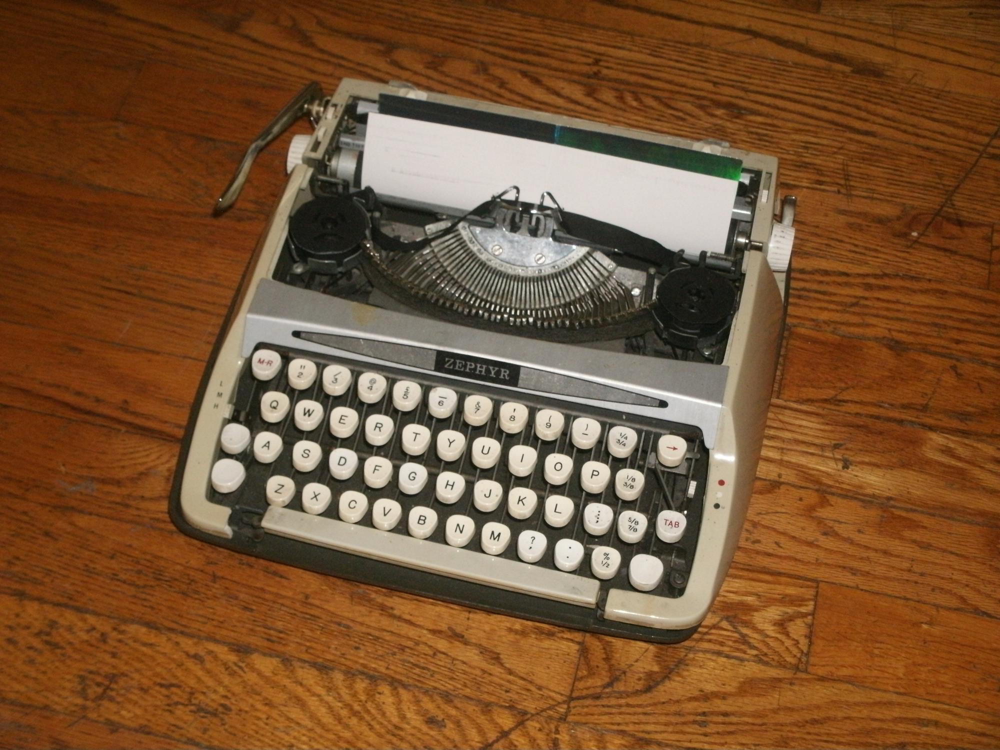 typewriter